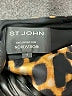 St. John Animal Print Brown Casual Dress Size 6 - photo 7