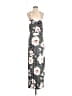 Nine Britton Floral Gray Casual Dress Size M - photo 1