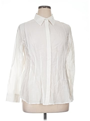 Worthington Long Sleeve Blouse (view 1)