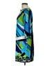 Sandra Darren Graphic Blue Cocktail Dress Size 12 - photo 5