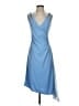 Express 100% Polyester Blue Cocktail Dress Size 3 - 4 - photo 1