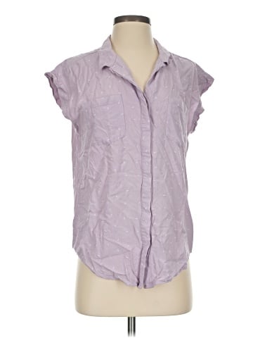 Jachs Girlfriend Sleeveless Button-Down Shirt (view 1)