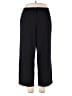 Avenue Solid Black Casual Pants Size 18 Petite - photo 1