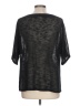JM Collection 100% Polyester Black Cardigan Size L - photo 2