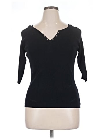 Joseph A. 3/4 Sleeve Top (view 1)