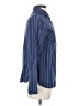 Columbia 100% Cotton Stripes Blue Long Sleeve Button-Down Shirt Size S - photo 4