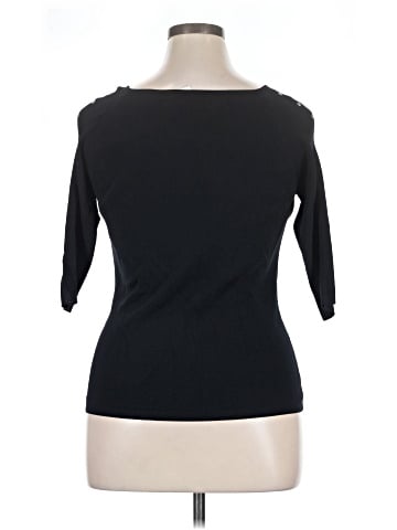 Joseph A. 3/4 Sleeve Top (view 2)