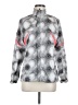 Saucony 100% Polyester Print Silver Track Jacket Size M - photo 1