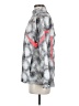 Saucony 100% Polyester Print Silver Track Jacket Size M - photo 5