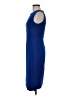 Calvin Klein Solid Blue Cocktail Dress Size 6 - photo 5