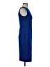 Calvin Klein Solid Blue Cocktail Dress Size 6 - photo 4