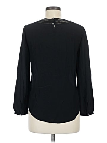 Broadway & Broome Long Sleeve Silk Top (view 2)