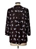 41Hawthorn 100% Polyester Black 3/4 Sleeve Blouse Size L - photo 2