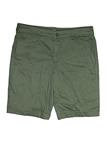 St. John's Bay Khaki Shorts (view 1)