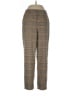 Lands' End Plaid Brown Casual Pants Size 10 - photo 1