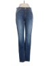 7 For All Mankind Hearts Blue Jeans Size 26 waist - photo 1