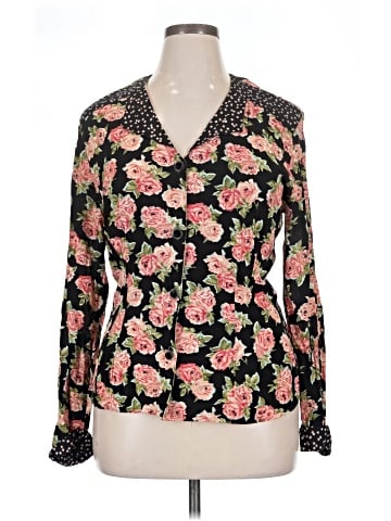 Carole Little Long Sleeve Blouse (view 1)