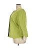 Jones Studio Green 3/4 Sleeve Blouse Size 18W - photo 5