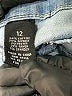d.jeans Solid Blue Jeans Size 12 - photo 5