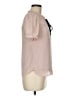 Monteau 100% Polyester Pink Short Sleeve Blouse Size M - photo 4