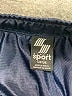PLACE Sport 100% Polyester Solid Blue Athletic Shorts Size 5 - photo 3