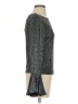 Xscape Gray Long Sleeve Top Size S - photo 4