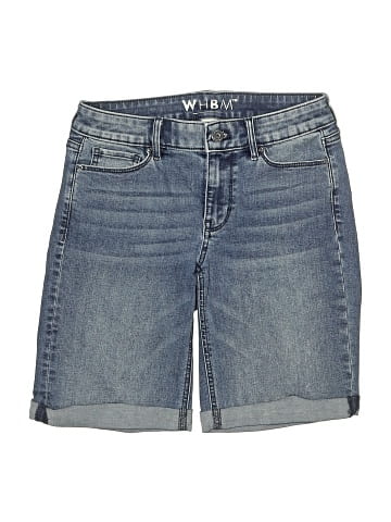 White House Black Market Denim Shorts (view 1)