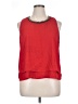 Bisou Bisou 100% Polyester Red Sleeveless Top Size XL - photo 1