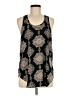 Mossimo 100% Polyester Black Sleeveless Blouse Size M - photo 1