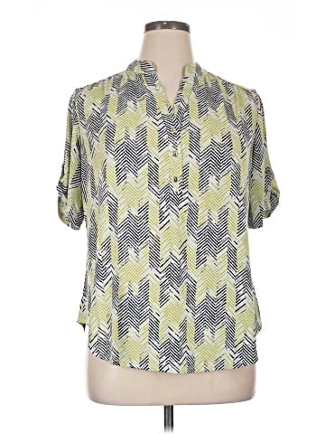 Perseption Concept Short Sleeve Blouse (view 1)