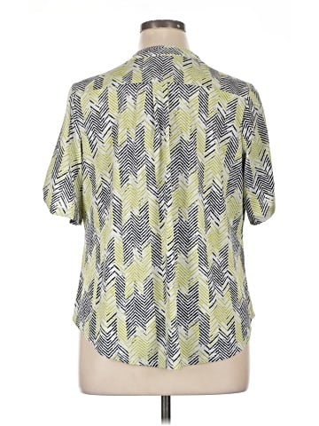 Perseption Concept Short Sleeve Blouse (view 2)
