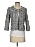 Le Lis 100% Polyester Tweed Gray Jacket Size S - photo 1