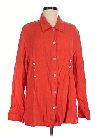 Willow Long Sleeve Button-Down Shirt (view 1)