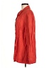 Willow 100% Linen Red Long Sleeve Button-Down Shirt Size M - photo 5