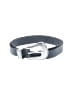 Another Line 100% Leather Silver Leather Belt Size S - photo 1
