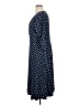 Elementz Polka Dots Blue Casual Dress Size 1X - photo 5