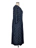 Elementz Polka Dots Blue Casual Dress Size 1X - photo 4