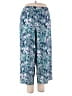 J.Jill Print Blue Casual Pants Size 4X - photo 1