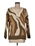 Pol Animal Print Brown Pullover Sweater Size M - photo 1