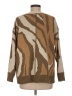 Pol Animal Print Brown Pullover Sweater Size M - photo 2