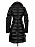 BCBGMAXAZRIA 100% Nylon Black Coat Size XS - photo 2