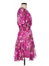 Taylor 100% Polyester Floral Pink Cocktail Dress Size 8 - photo 4