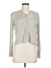 DKNY 100% Rayon Silver Cardigan Size M - photo 1