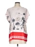 Ted Baker London 100% Polyester Pink Short Sleeve Blouse Size 10 (4) - photo 1