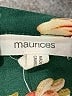 Maurices 100% Polyester Floral Green 3/4 Sleeve Blouse Size 2X - photo 7