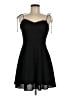 Lulus Solid Black Cocktail Dress Size M - photo 1
