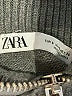 Zara Gray Turtleneck Sweater Size S - photo 7