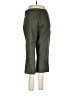 St. John's Bay Solid Green Casual Pants Size 8 - photo 2