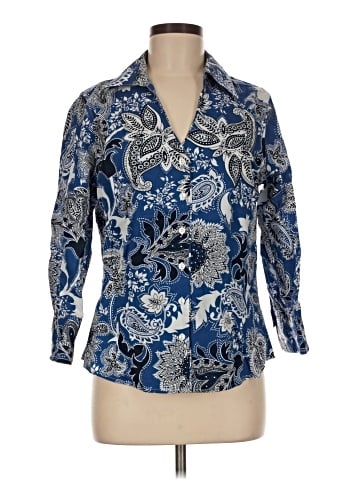 Coldwater Creek 3/4 Sleeve Blouse (view 1)