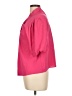 Ann Taylor LOFT 100% Polyester Pink Short Sleeve Blouse Size Lg Petite - photo 5